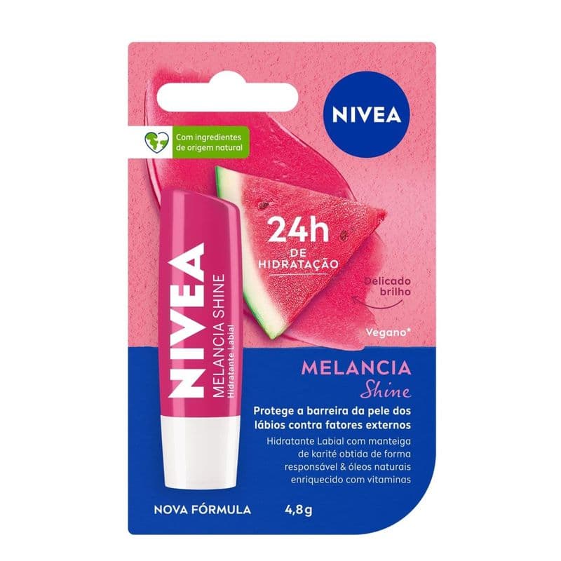 PROTETOR LABIAL NIVEA MELANCIA 4,8GR