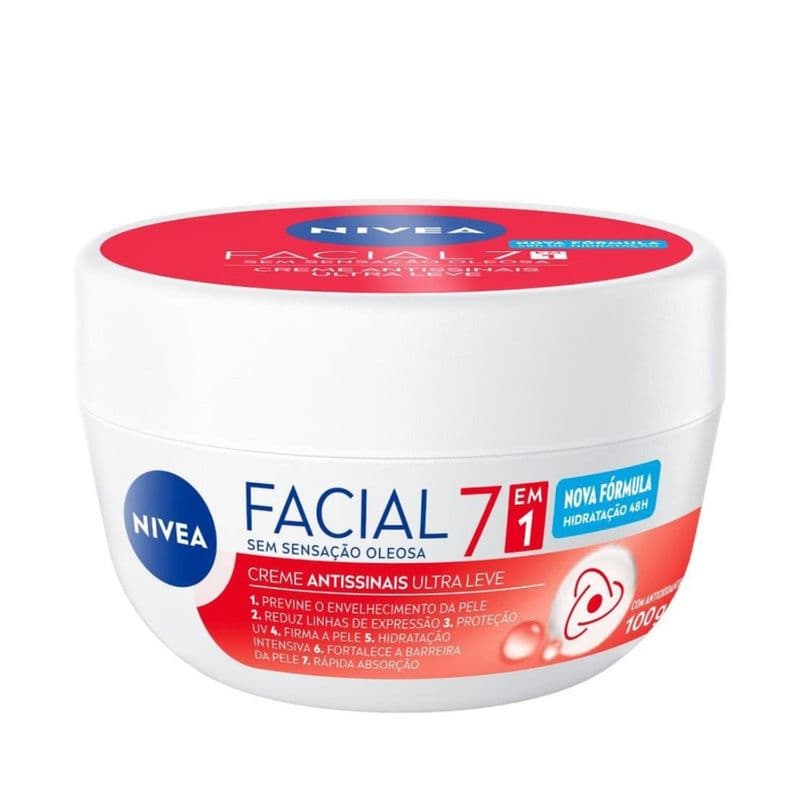 CR NIVEA FACIAL ANTISSINAIS 100GR