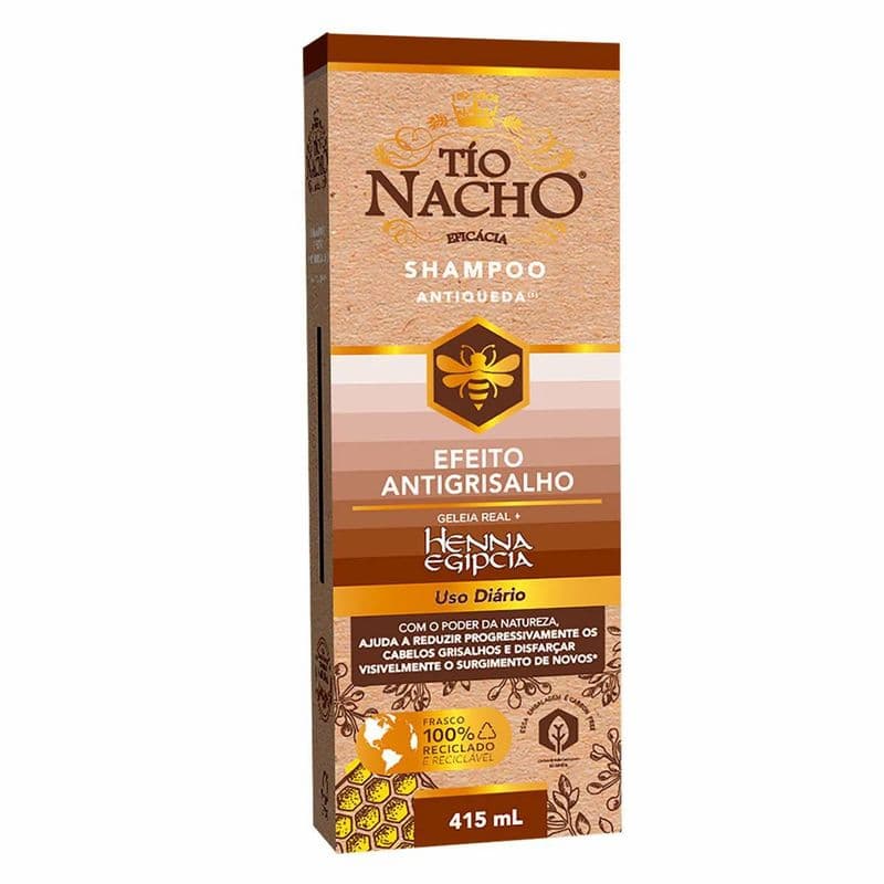 SHAMPOO TIO NACHO ANTI GRISALHO 415ML