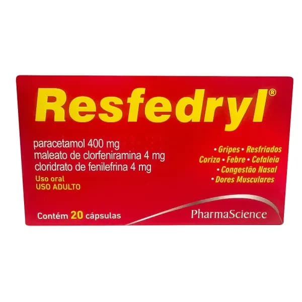 RESFEDRYL 20CAPS